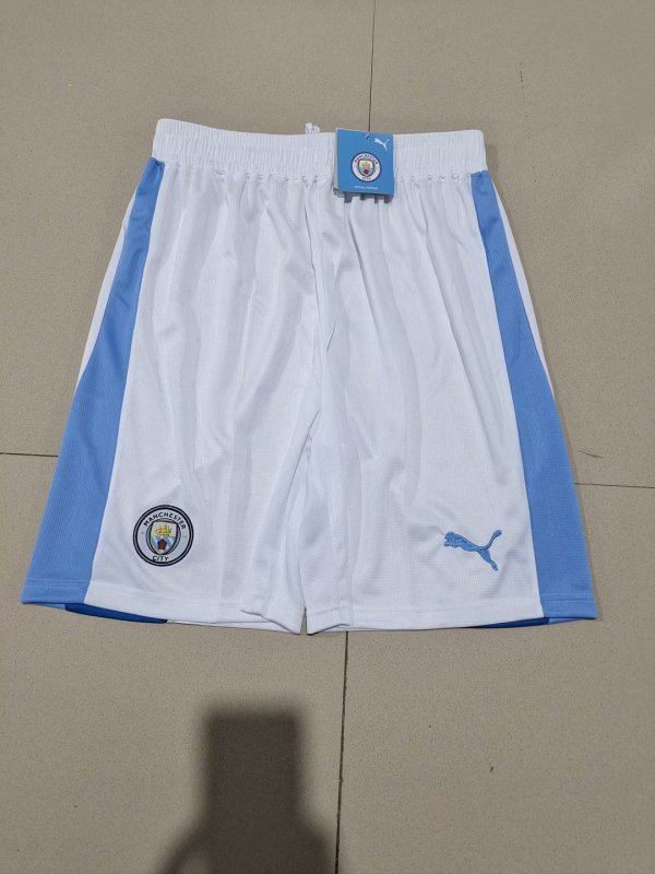 23/24 Manchester City Home White Shorts