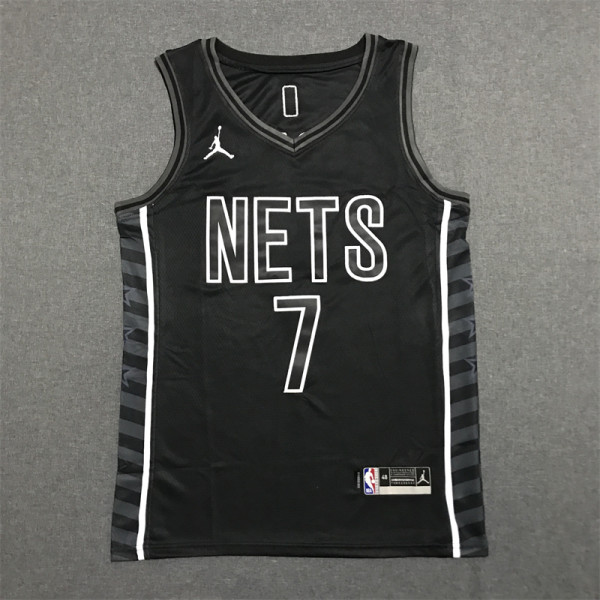 Nets Durant #7 Black 1:1 Quality NBA Jersey 22/23