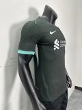 Liverpool Away Black Player 1:1 Quality Soccer Jersey 24/25