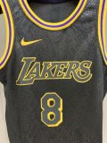 NBA Laker black Kobe Bryant No.8 .24 1:1 Quality