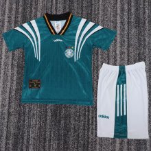 1996 Germany Away 1:1 Kids Retro Soccer Jersey