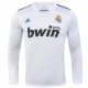 2010-2011 Retro Real Madrid Home Long Sleeve 1:1 Quality Soccer Jersey