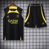 PSG Paris Black 1:1 Quality Training Vest（A-Set）23/24