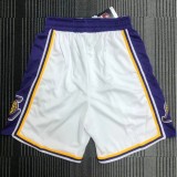 NBA Lakers White Top Quality Pants 1:1 Quality