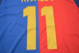 1999-2000 Barcelona Home Long Sleeve 1:1 Retro Soccer Jersey