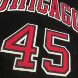 NBA Bulls crew neck black 45 Jordan with chip 1:1 Quality