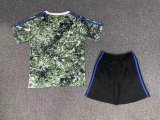 23/24 Manchester United Originals Stone Roses Icon Top-Multicolour 1:1 Kids Soccer Jersey