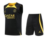 PSG Paris Black 1:1 Quality Training Vest（A-Set）23/24