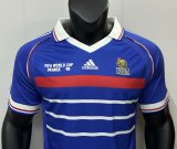 1998 France Home 1:1 Quality Retro Soccer Jersey