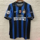 2009/2010 Inter Milan Home Fans 1:1 Quality Retro Soccer Jersey