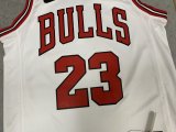 NBA Bulls white Jordan No.23 1:1 Quality