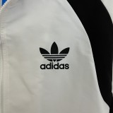 2023 Adidas White Windbreaker