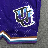 Jazz Pink 1:1 Quality Retro NBA Pants