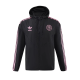 Inter Miami CF Black Player Windbreaker 23/24