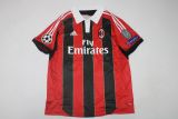 2012/13 AC Milan Home Fans 1:1 Retro Soccer Jersey