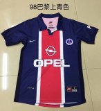 1998 Paris Home 1:1 Quality Retro Soccer Jersey
