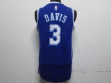 NBA New Laker Latin 3 Davis blue 1:1 Quality