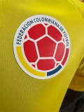 Colombia Home Player Yellow1:1 Quality Soccer Jersey 24/25