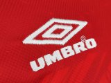 1994-1996 Manchester United Home Long sleeve 1:1 Quality Retro Soccer Jersey