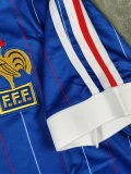1982 France Home 1:1 Quality Retro Soccer Jersey