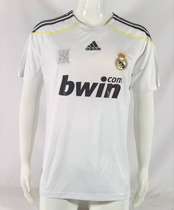 2009-2010 Retro Real Madrid Home 1:1 Quality Soccer Jersey