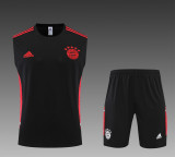 Bayern Munich Vest Training Suit Kit Black 1:1 Quality Training Jersey 22/23