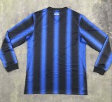 2010-2011 Inter Milan Home Long Sleeve 1:1 Retro Soccer Jersey