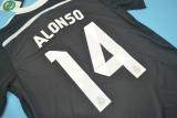 2014-2015 Retro Real Madrid Away Black 1:1 Quality Soccer Jersey