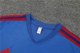 22/23 Lyon Training Suit Blue 1:1 Quality Training  Jersey