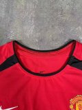 2002-2004 Manchester United Home Long Sleeve 1:1 Quality Retro Soccer Jersey