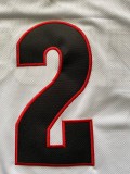 NCAA University of Gonzaga #2 white university Jersey 1:1 Quality