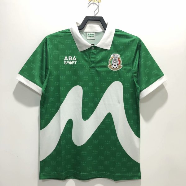 1995 Mexico Home 1:1 Quality Retro Soccer Jersey