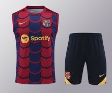 Barcelona Red  1:1 Quality Training Vest（A-Set）24/25