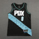 Trail Blazers Lillard #0 Black 1:1 Quality NBA Jersey 22/23