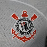 23/24 Corinthians Home White Player 1:1 Quality Soccer Jersey