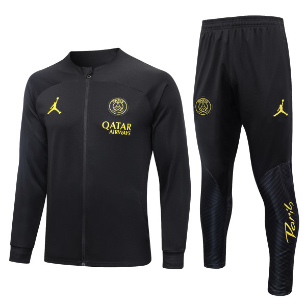 23/24 PSG Paris Black Jacket Tracksuit 1:1 Quality