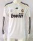 Retro Real Madrid Home Long Sleeve 1:1 Quality Soccer Jersey 2009/2010