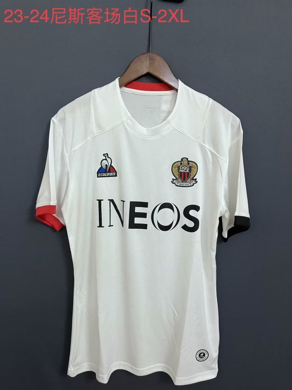 Nice Away Fans 1:1 Quality Soccer Jersey 23/24
