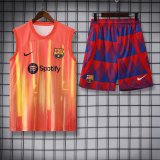 Barcelona Orange 1:1 Quality Training Vest（A-Set）23/24
