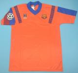 1991-1992 Barcelona Away 1:1 Quality Retro Soccer Jersey