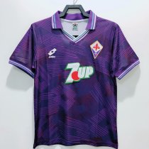 1992-1993 Fiorentina Home Fans 1:1 Quality Retro Soccer Jersey 1992-1993 Fiorentina Home Fans 1:1 Quality Retro Soccer Jersey