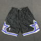 Magic Black Stripe 1:1 Quality Retro NBA Pants