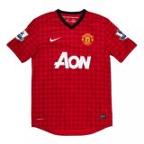 Retro Manchester United  Home 1:1 Quality Soccer Jersey 2012/2013