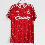 Liverpool Home 1:1 Quality Retro Soccer Jersey 1989/1991