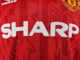 1994 Manchester United Home 1:1 Quality Retro Soccer Jersey