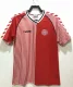 Denmark Home Fans Retro 1:1 Quality Soccer Jersey 1986