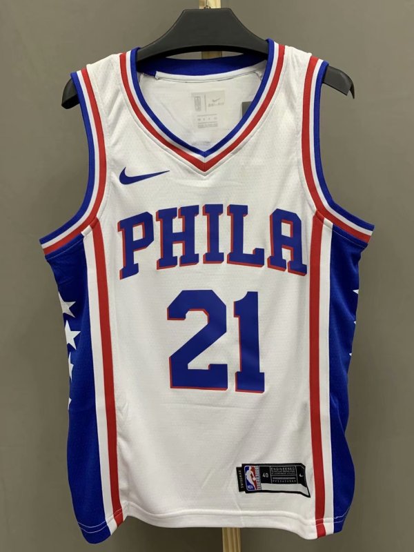 NBA 76ers Enbiid No.21 1:1 Quality