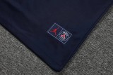 22/23 PSG Vest Training Kit Kit Dark Blue And Red Stripe 1:1 Quality Training Shirt