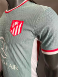 24/25 Atletico Madrid Away  Player Version Soccer Jersey