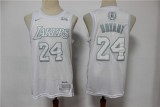 NBA Lakers New white regular season MVP limited edition of No.24 1:1 Quality